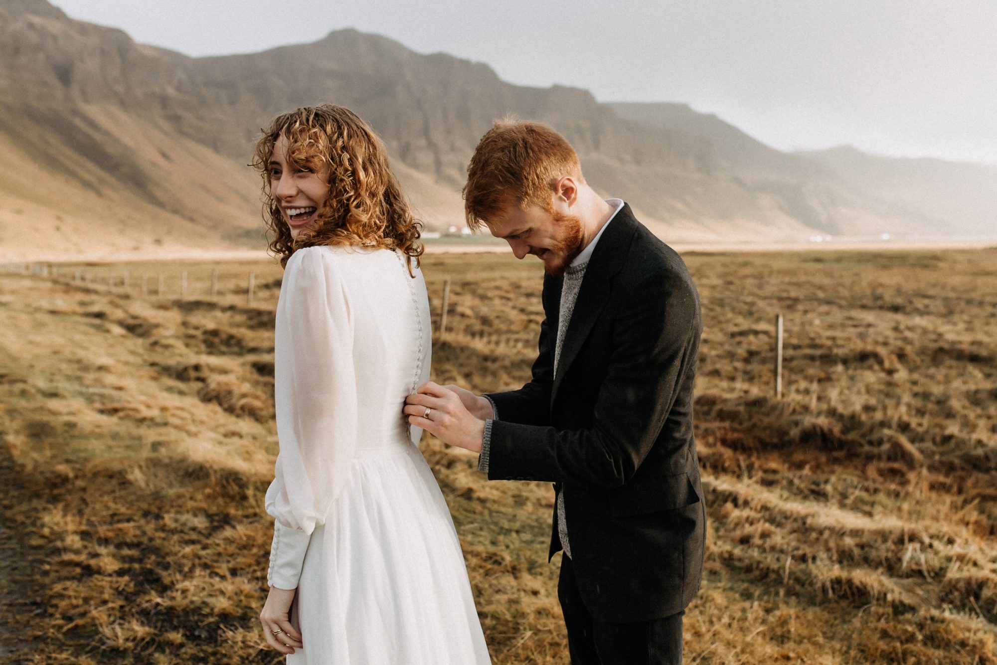 Jacob & Claire wedding story in Iceland — photograph 3