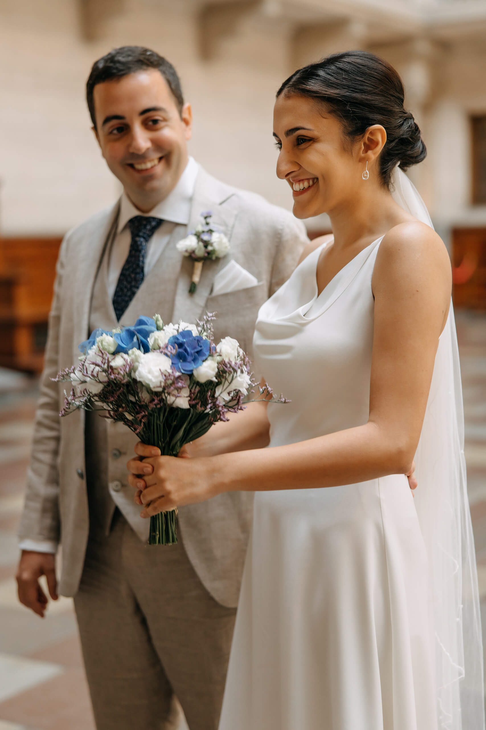 Louis & Shamim wedding story in Copenhagen City Hall — photograph 4