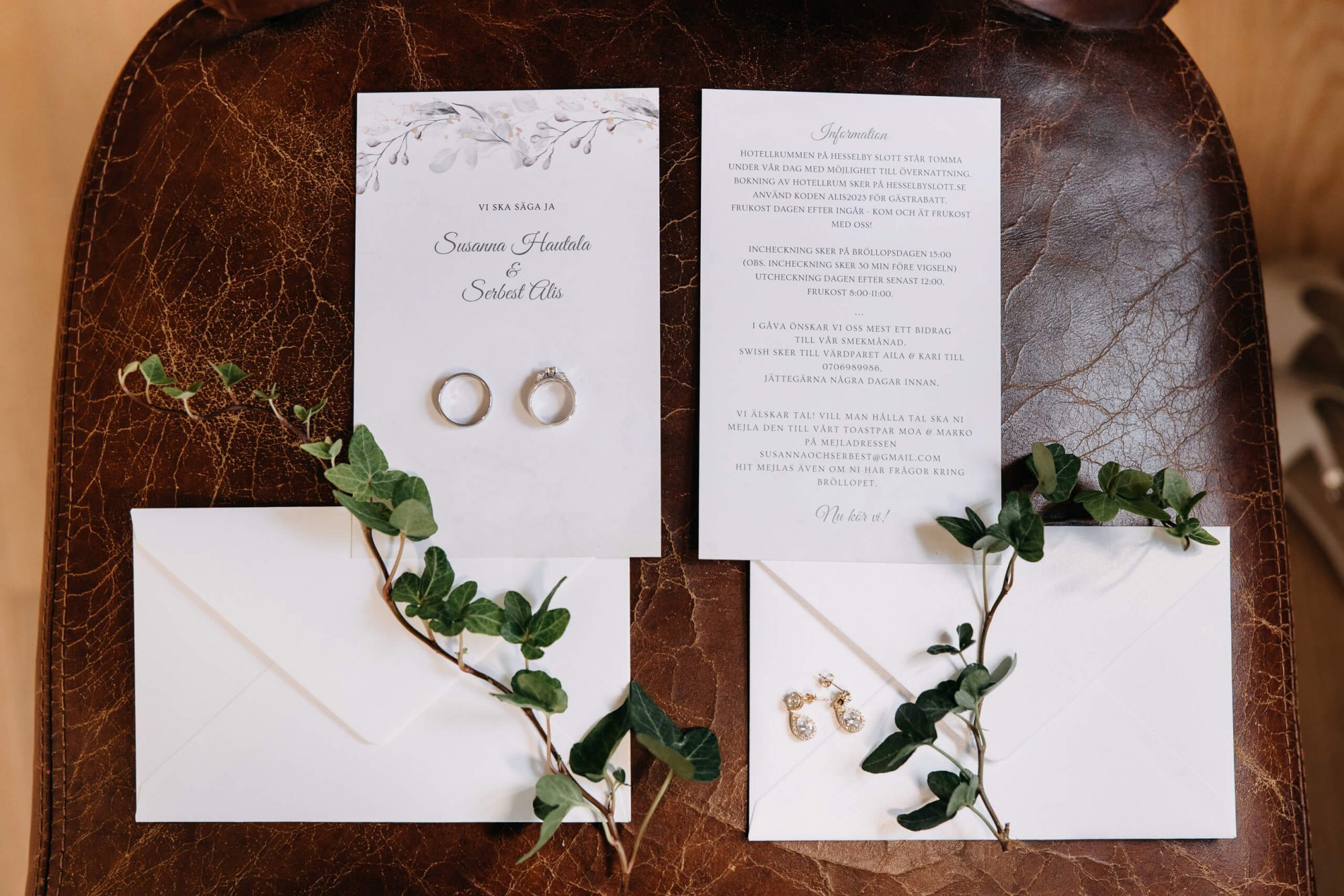 Serbest & Susanna wedding story in Stockholm — photograph 2