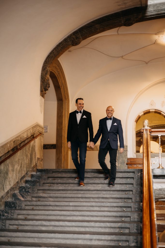 Tal & Assaf wedding story in Copenhagen — photograph 1